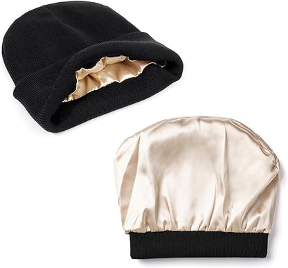 The SIlk Lined Beanie