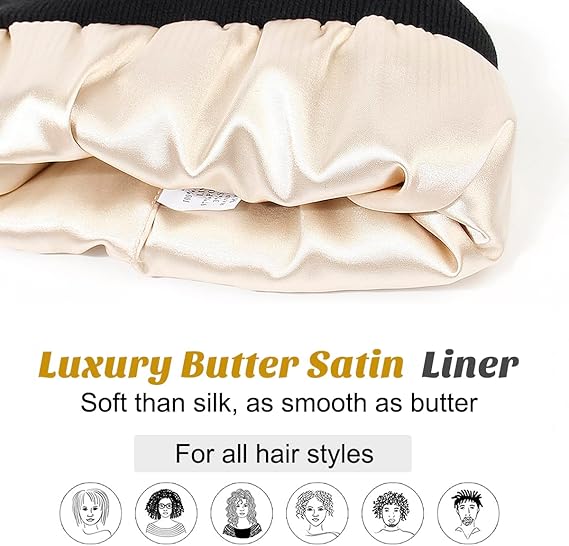 The SIlk Lined Beanie