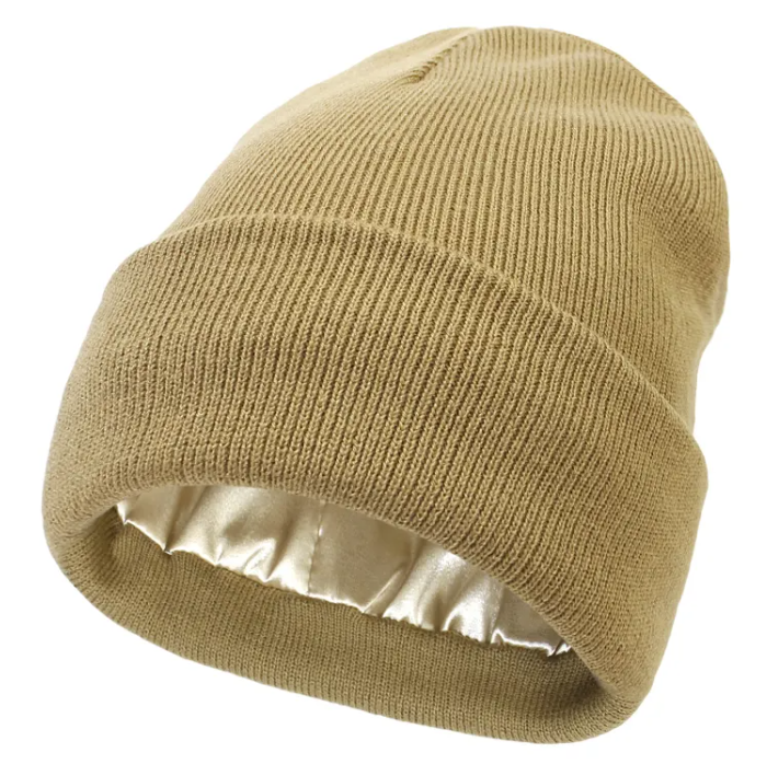 The SIlk Lined Beanie