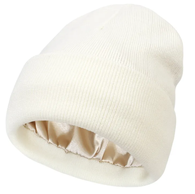 The SIlk Lined Beanie